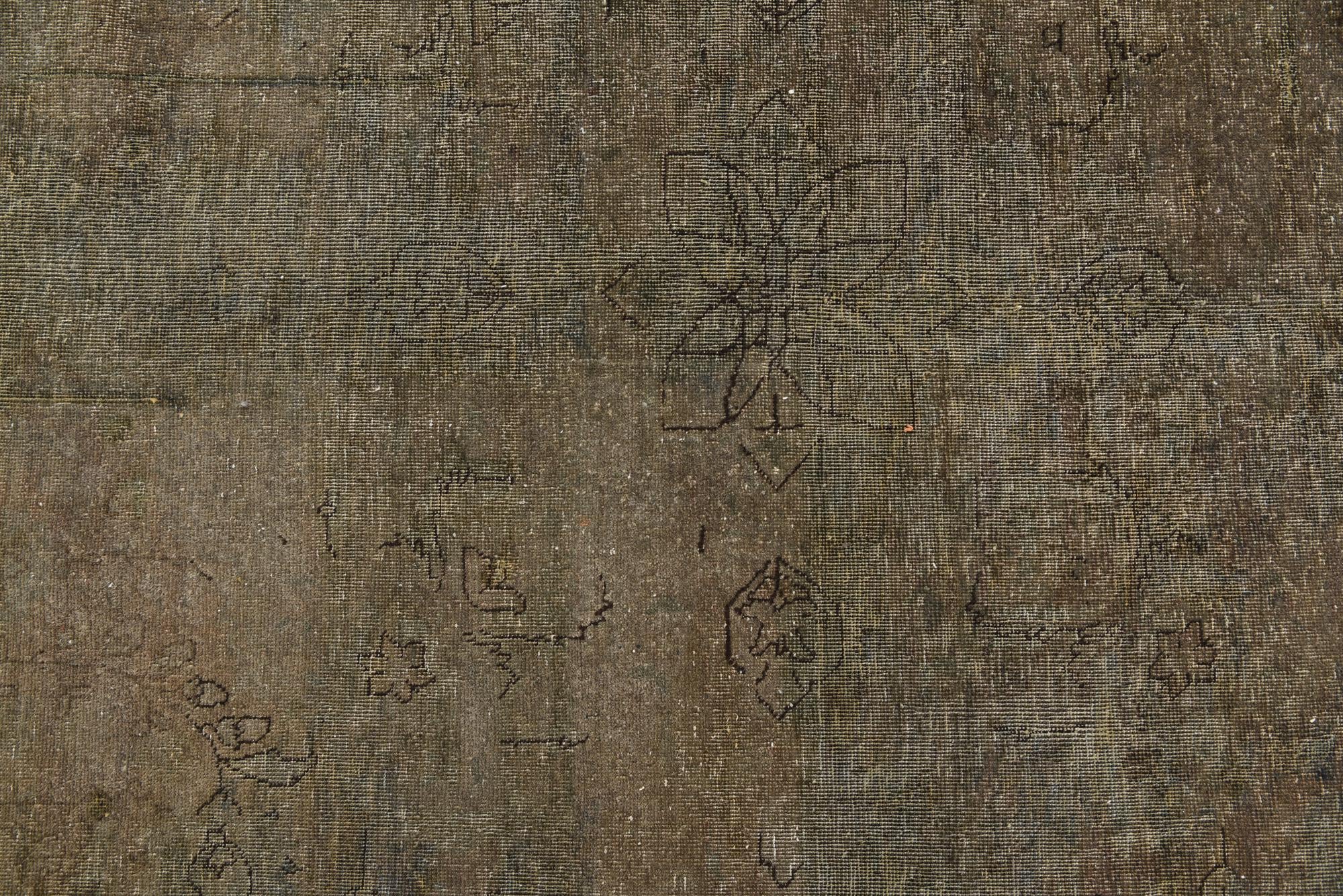 8' 1 x 11' 9 Hand Knotted Ultra Vintage Persian Wool Rug