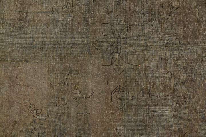 245cm x 360cm Handgeknoopt Ultra Vintage Perzisch Wol Vloerkleed