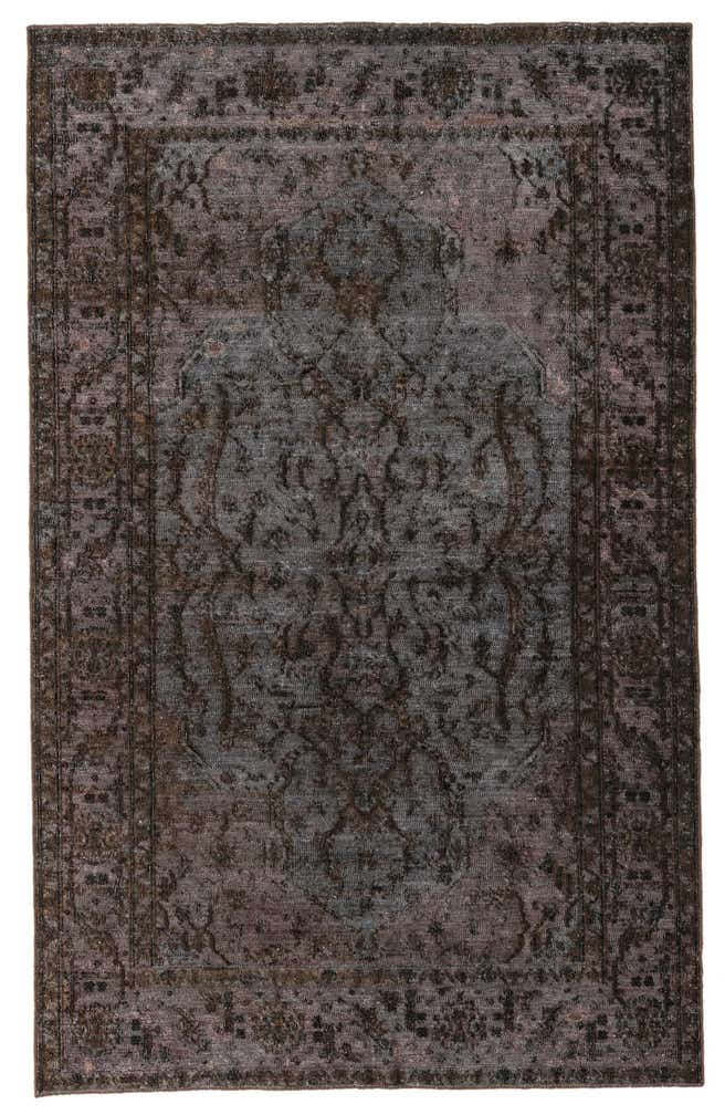 5' 7 x 9' Hand Knotted Ultra Vintage Persian Wool Rug