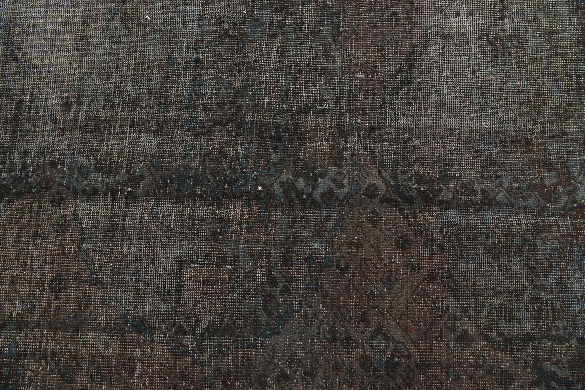 190cm x 305cm anudado a mano Ultra Vintage Alfombra Persa Lana
