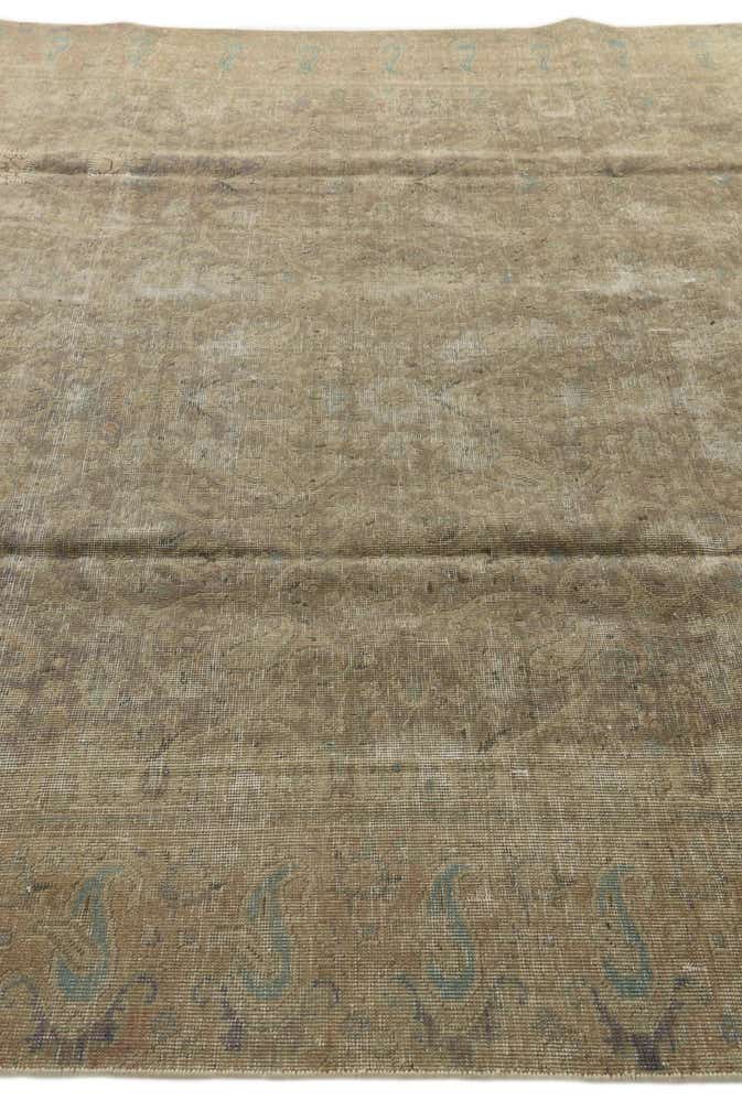 9' 7 x 12' 2 Hand Knotted Ultra Vintage Persian Wool Rug