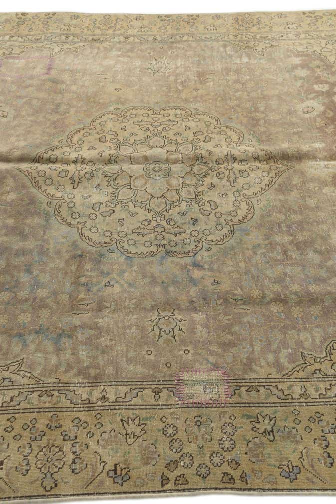 7' 5 x 10' Hand Knotted Ultra Vintage Persian Wool Rug