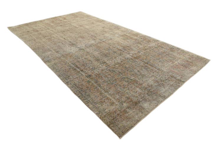 Detail image of 7' 5 x 13' 5 Hand Knotted Ultra Vintage Persian Wool Rug