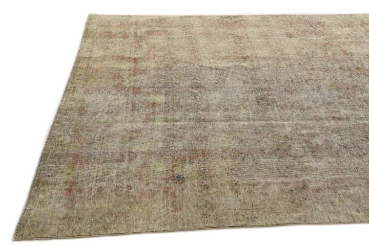 7' 5 x 13' 5 Hand Knotted Ultra Vintage Persian Wool Rug