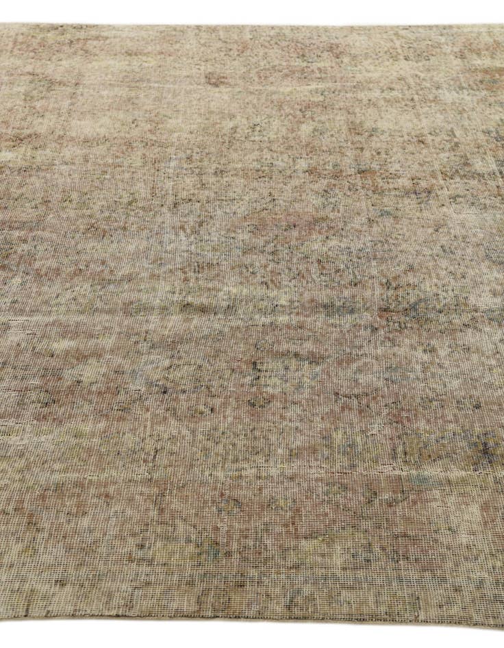 Detail image of 7' 5 x 13' 5  Hand Knotted Ultra Vintage Persian Wool Rug