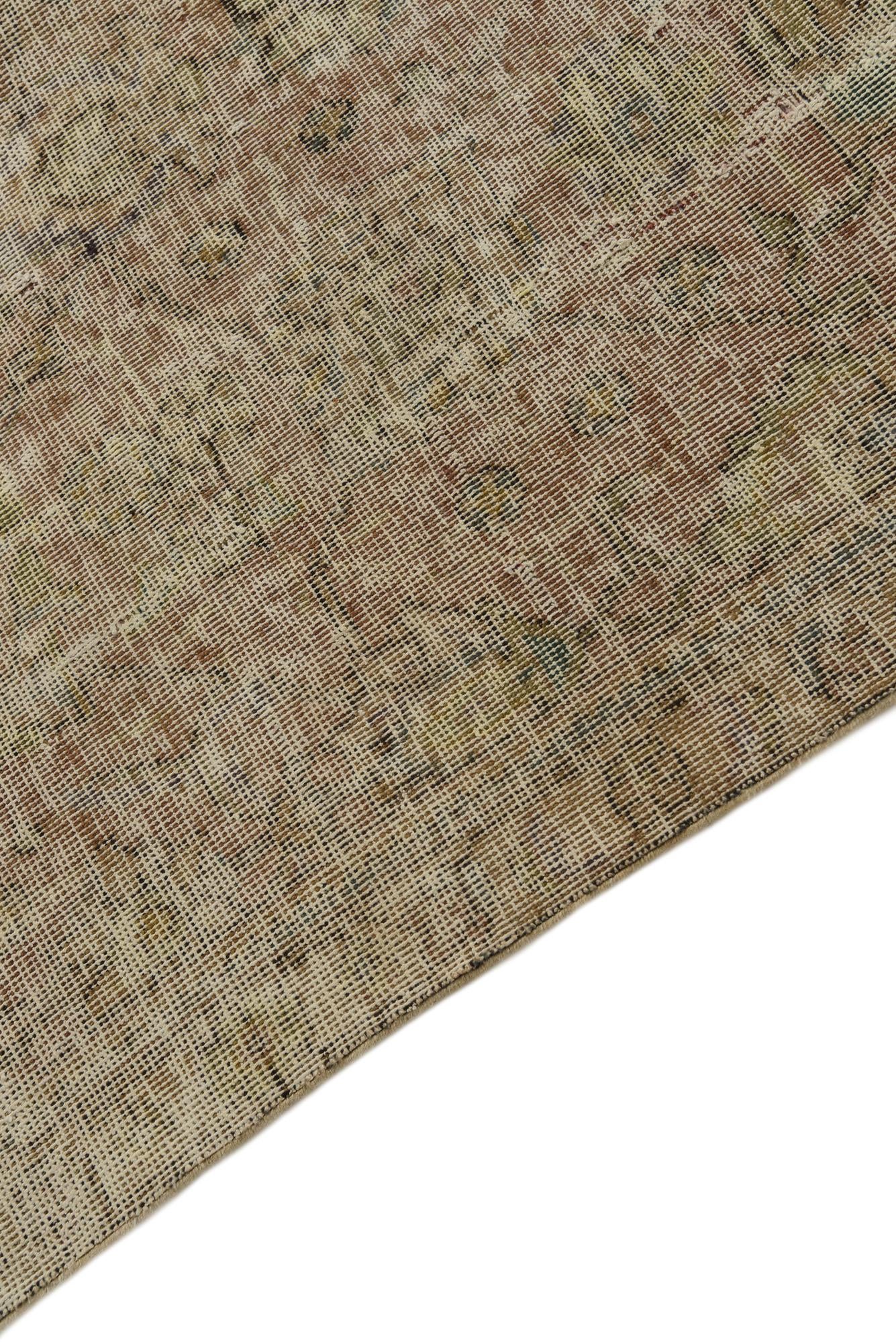 7' 5 x 13' 5 Hand Knotted Ultra Vintage Persian Wool Rug