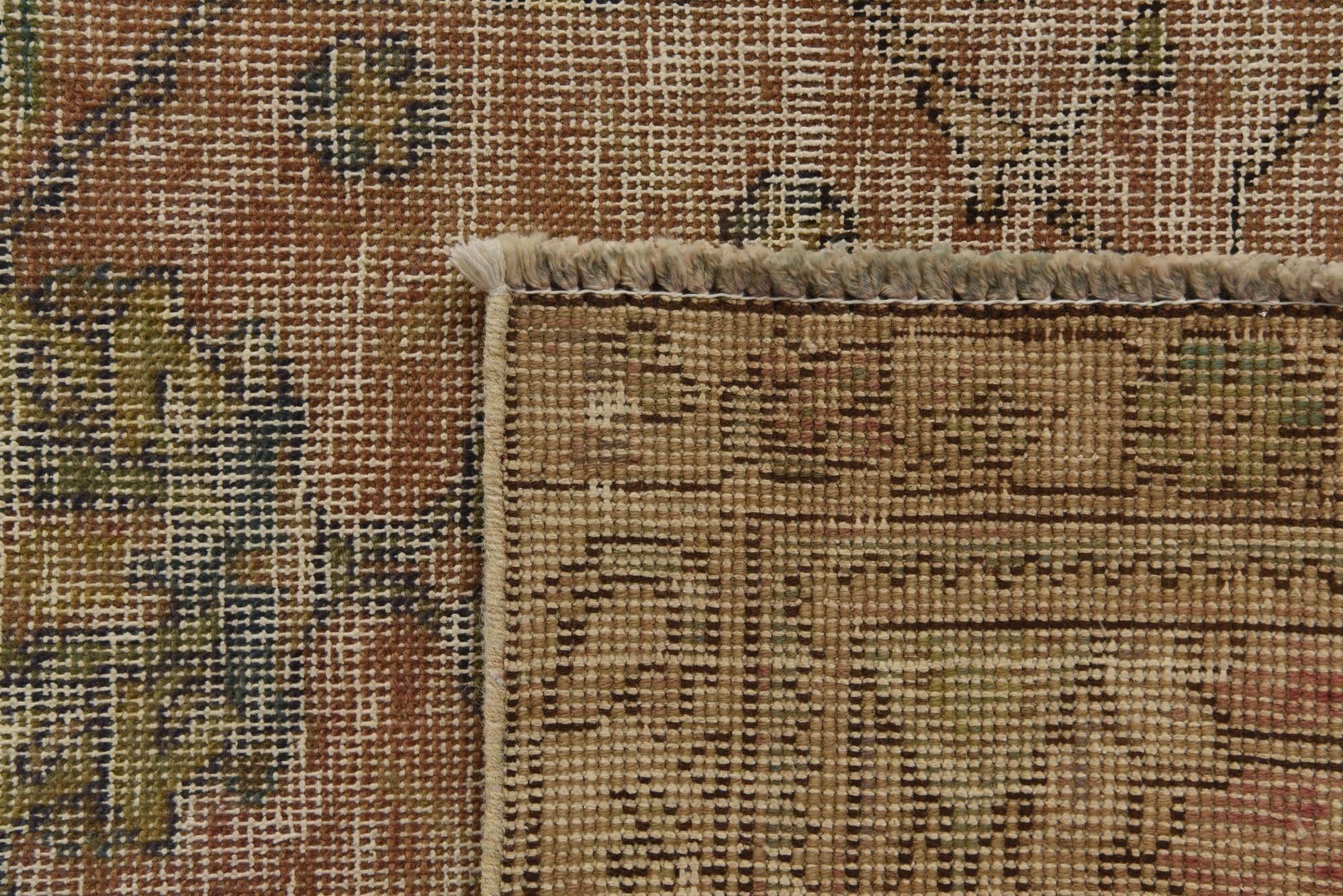 7' 5 x 13' 5 Hand Knotted Ultra Vintage Persian Wool Rug
