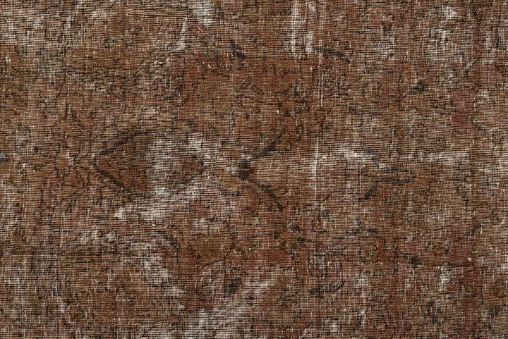 9' 10 x 12' 9 Hand Knotted Ultra Vintage Persian Wool Rug