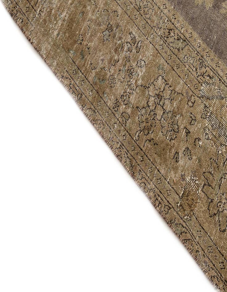 Detail image of 9' 5 x 12' 6 Hand Knotted Ultra Vintage Persian Wool Rug