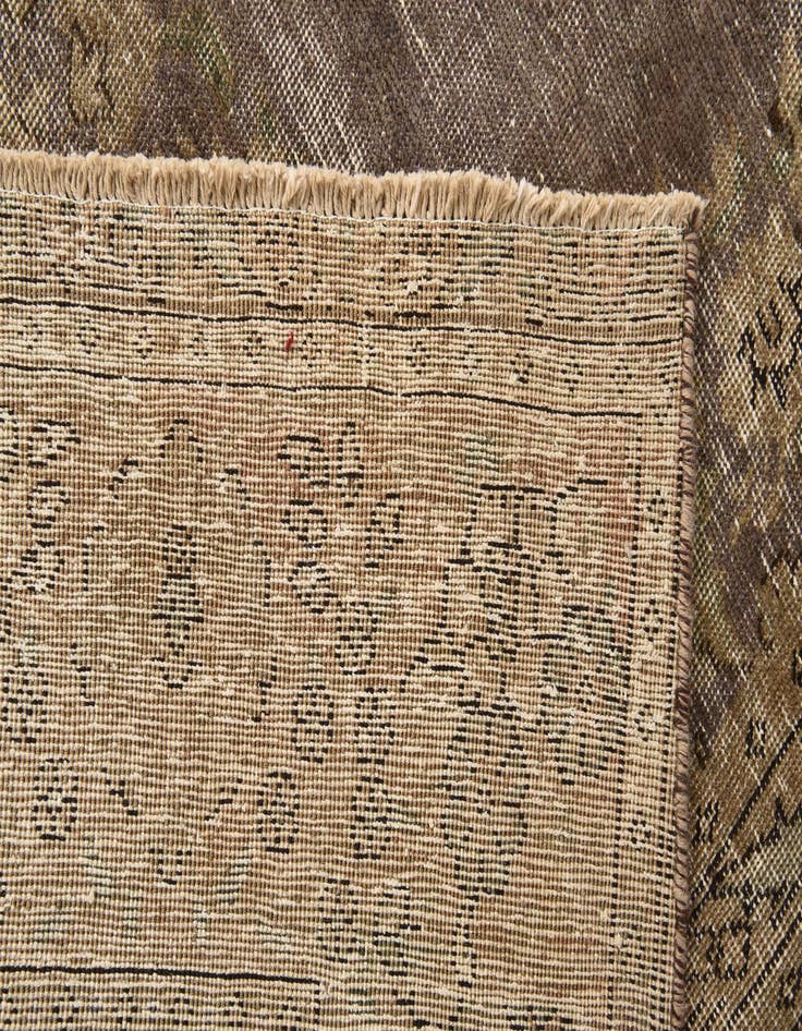 Detail image of 9' 5 x 12' 6 Hand Knotted Ultra Vintage Persian Wool Rug