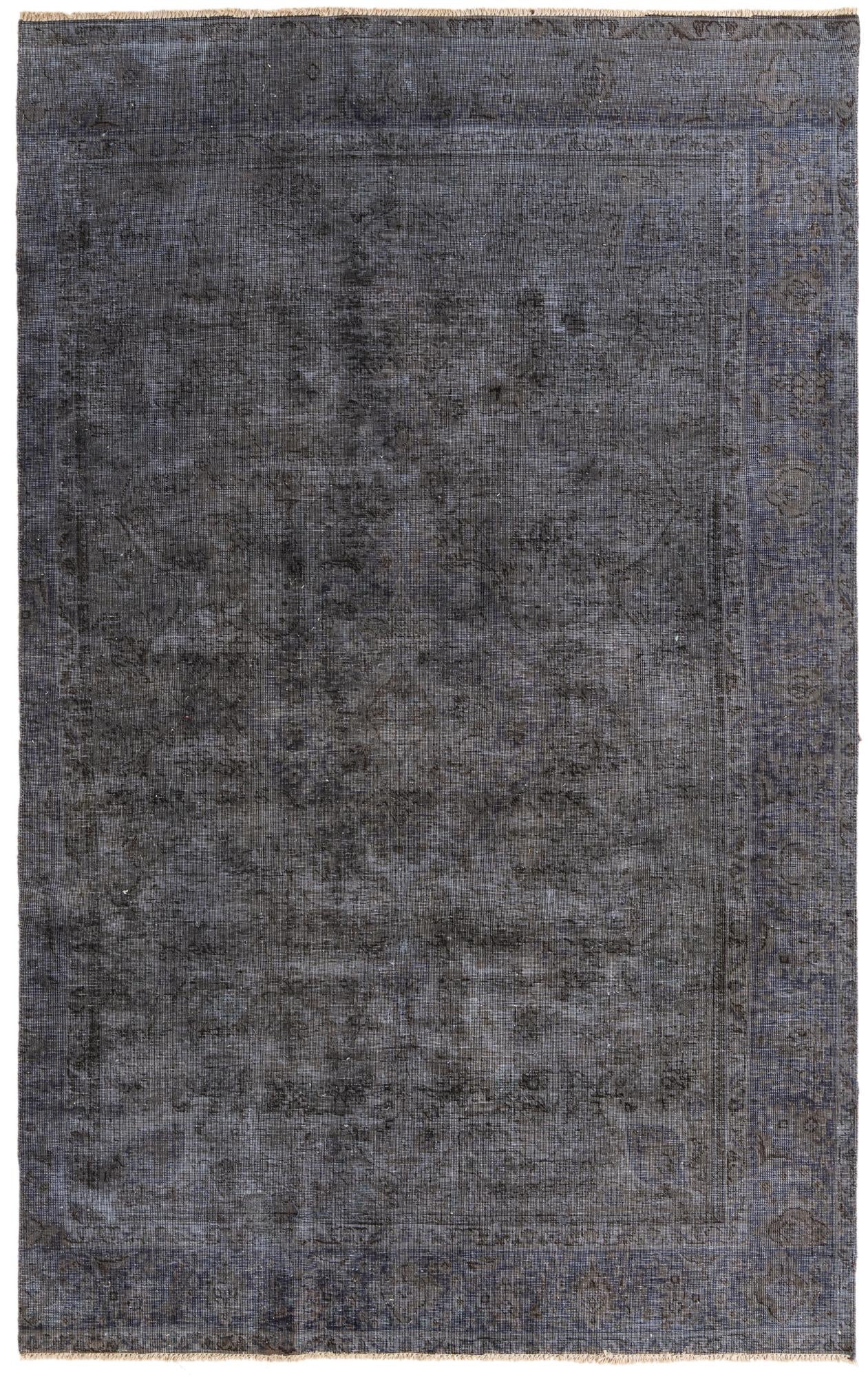 5' 11 x 9' 8 Hand Knotted Ultra Vintage Persian Wool Rug
