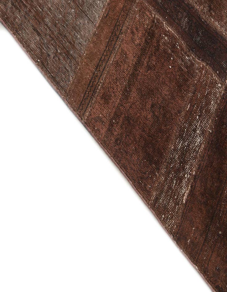 Detail image of 5' 8 x 8'  Hand Knotted Ultra Vintage Persian Wool Rug