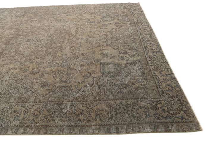 9' 6 x 12' Hand Knotted Ultra Vintage Persian Wool Rug