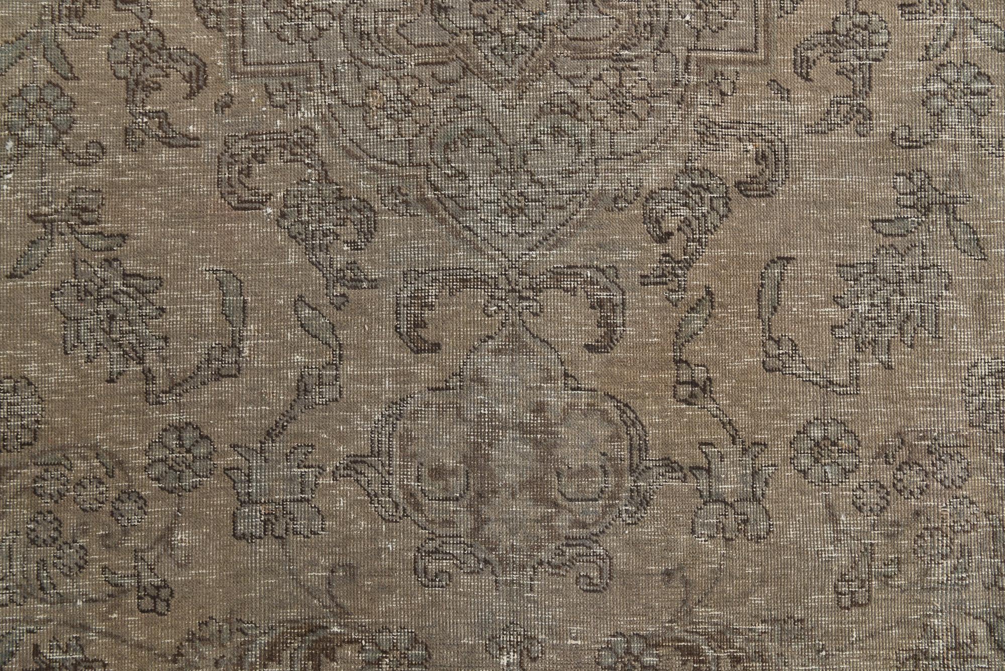 9' 6 x 12' Hand Knotted Ultra Vintage Persian Wool Rug