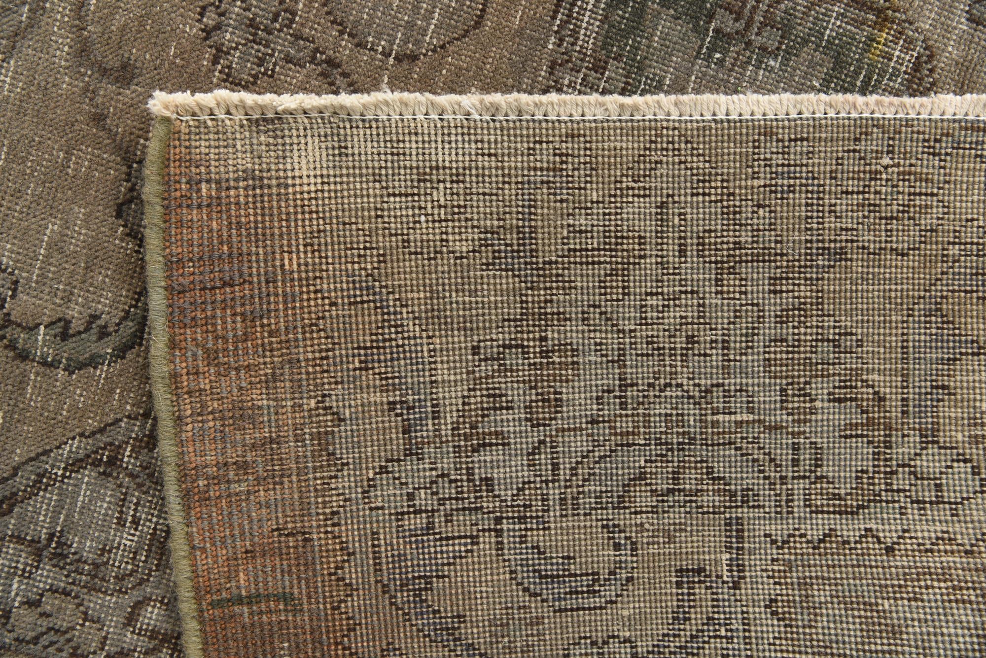 9' 6 x 12' Hand Knotted Ultra Vintage Persian Wool Rug