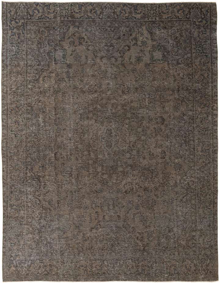 9' 6 x 12' Hand Knotted Ultra Vintage Persian Wool Rug