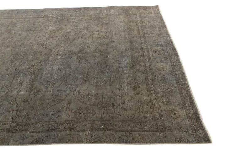 6' 10 x 10' 7 Hand Knotted Ultra Vintage Persian Wool Rug