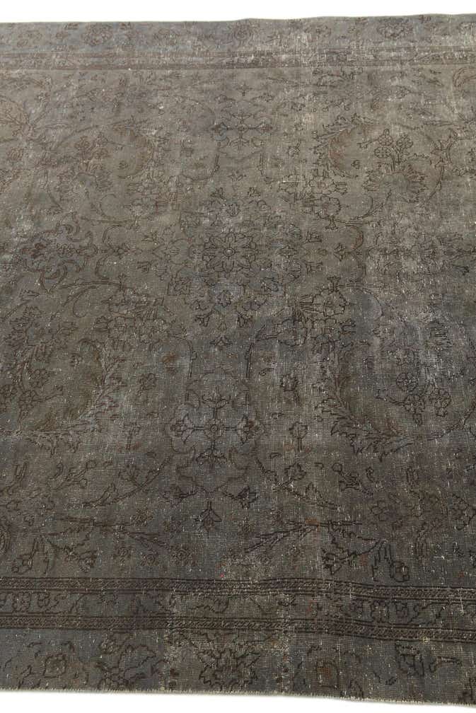 6' 10 x 10' 7 Hand Knotted Ultra Vintage Persian Wool Rug