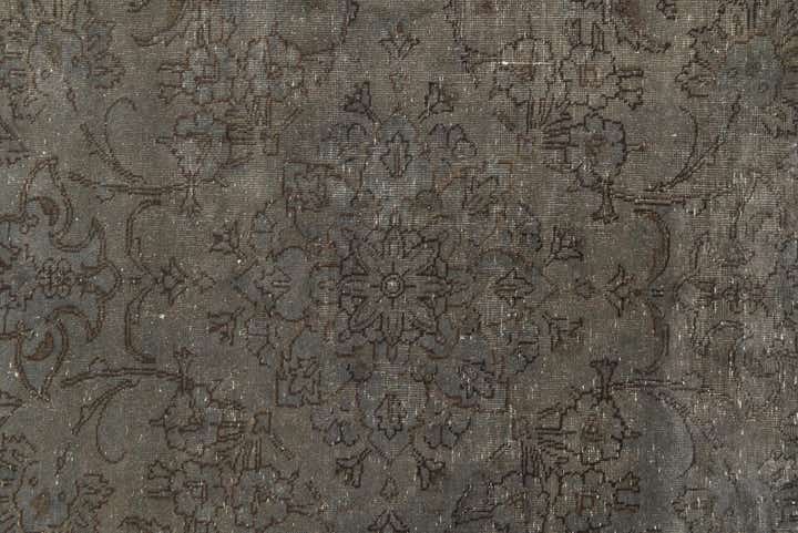 6' 10 x 10' 7 Hand Knotted Ultra Vintage Persian Wool Rug