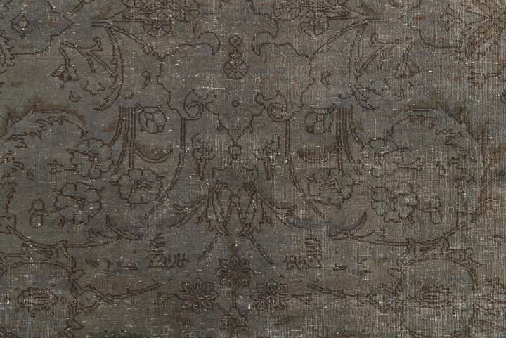 6' 10 x 10' 7 Hand Knotted Ultra Vintage Persian Wool Rug