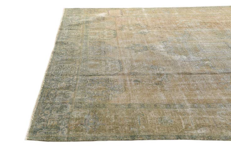 Detailansicht von 295cm x 380cm Handgeknüpft Ultra Vintage Persisch Wolle Teppich