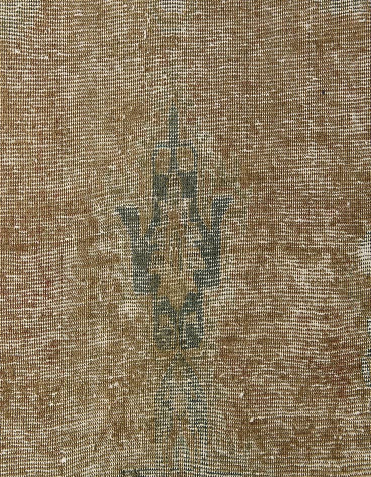 Detail image of 9' 8 x 12' 5  Hand Knotted Ultra Vintage Persian Wool Rug