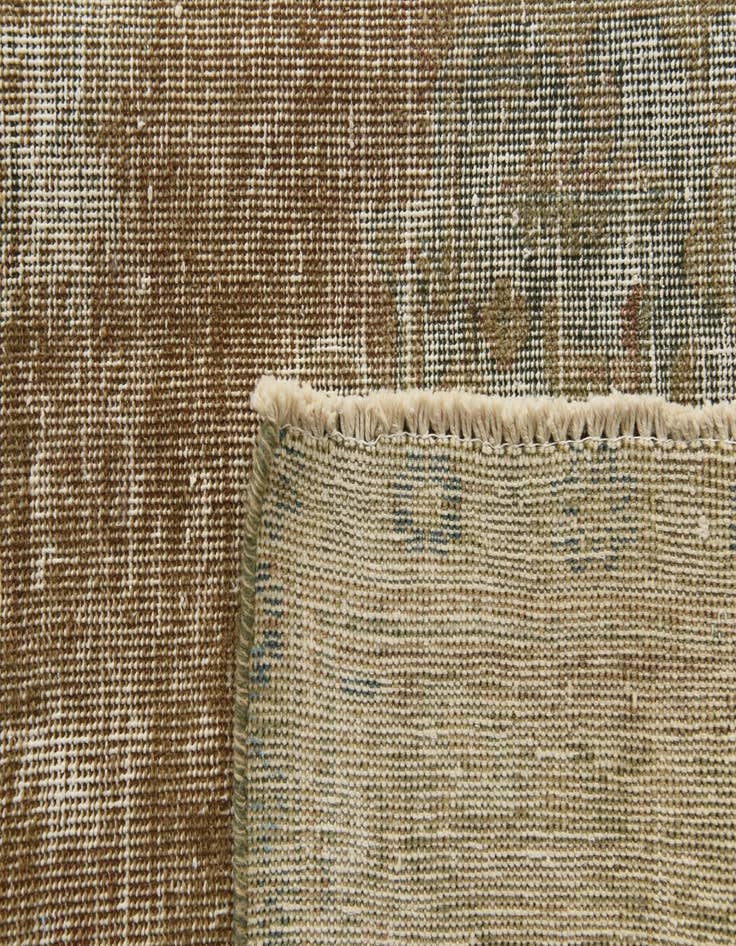 Detail image of 9' 8 x 12' 5  Hand Knotted Ultra Vintage Persian Wool Rug