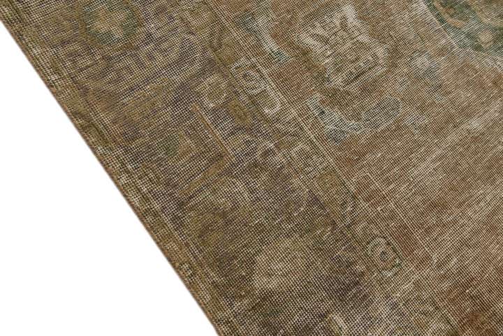 9' 6 x 13' Hand Knotted Ultra Vintage Persian Wool Rug