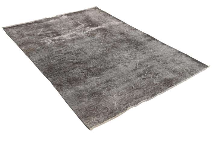 4' 10 x 6' 9 Hand Knotted Ultra Vintage Persian Wool Rug