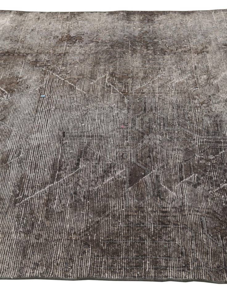 Detail image of 4' 10 x 6' 9  Hand Knotted Ultra Vintage Persian Wool Rug