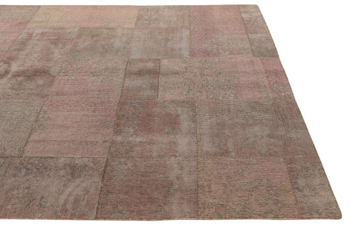 6' 8 x 12' Hand Knotted Ultra Vintage Persian Wool Rug