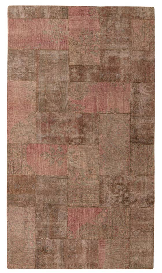 Detail image of 6' 8 x 12' Hand Knotted Ultra Vintage Persian Wool Rug
