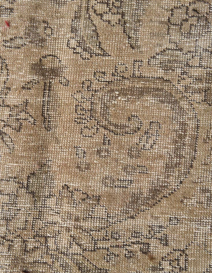Detail image of 9' 5 x 12' 2  Hand Knotted Ultra Vintage Persian Wool Rug