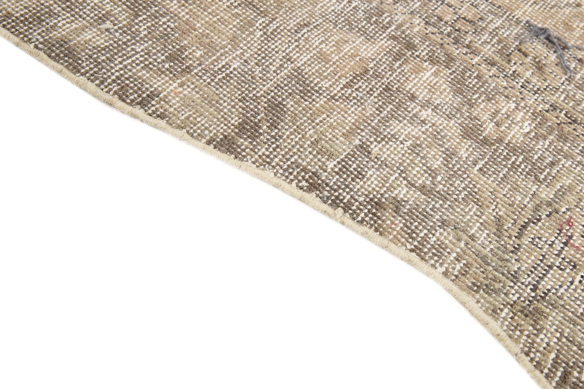 9' 5 x 12' 2 Hand Knotted Ultra Vintage Persian Wool Rug