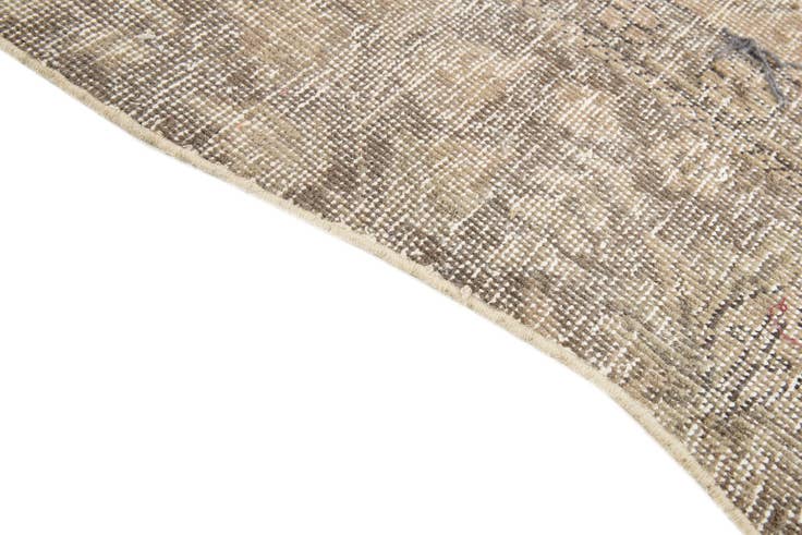 Detail image of 9' 5 x 12' 2 Hand Knotted Ultra Vintage Persian Wool Rug