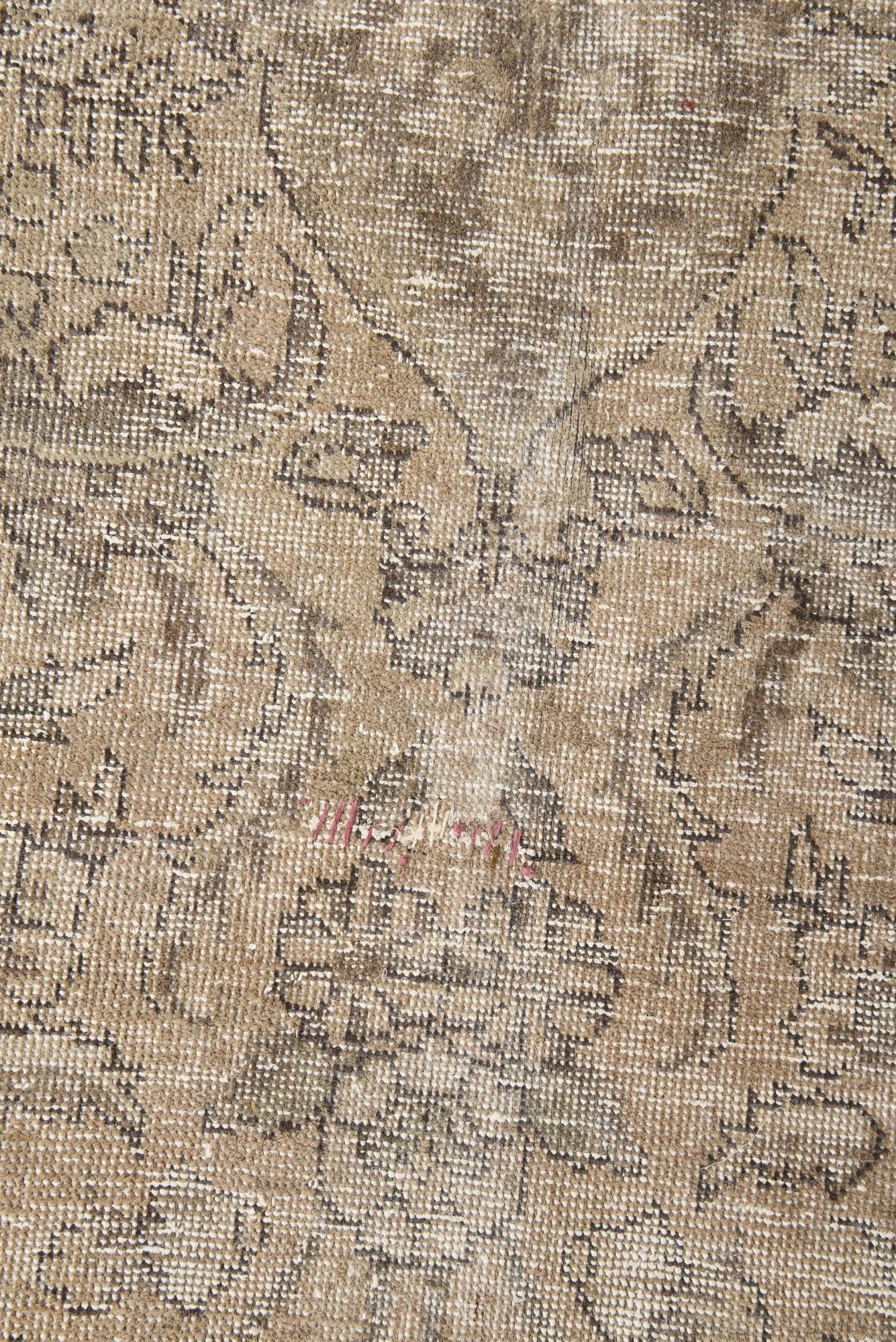9' 5 x 12' 2 Hand Knotted Ultra Vintage Persian Wool Rug