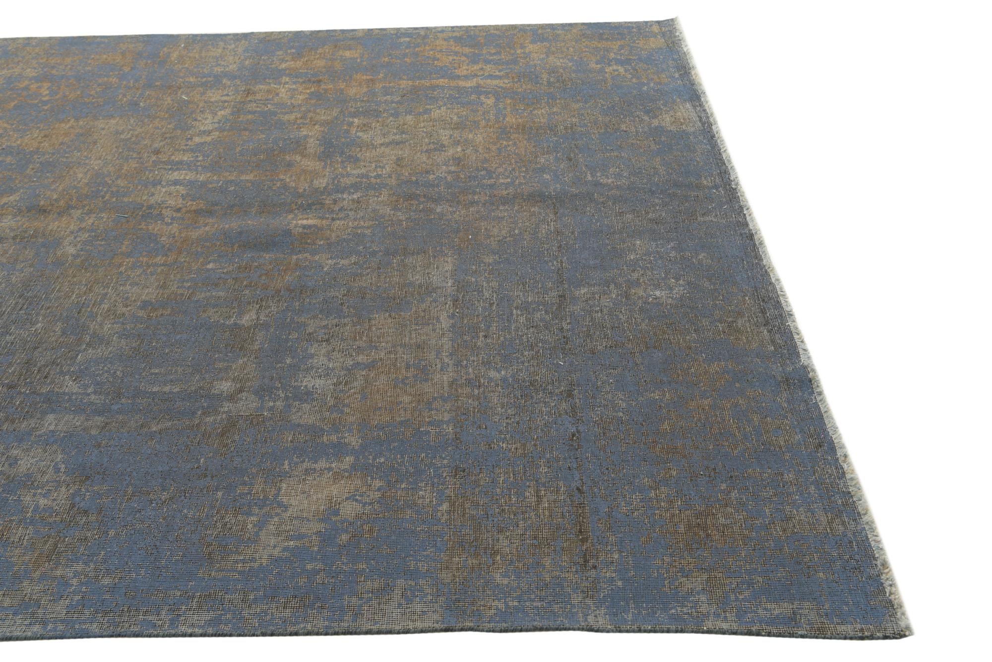 7' 6 x 11' Hand Knotted Ultra Vintage Persian Wool Rug