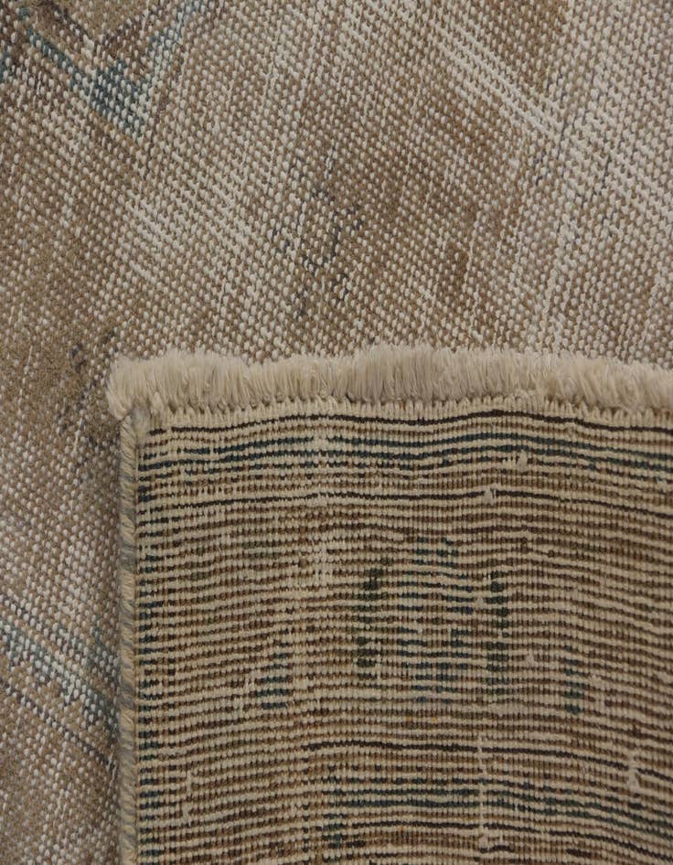 Detail image of 9' 3 x 12' 9  Hand Knotted Ultra Vintage Persian Wool Rug