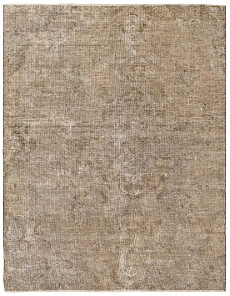 Detail image of 5' x 8' 3 Hand Knotted Ultra Vintage Persian Wool Rug
