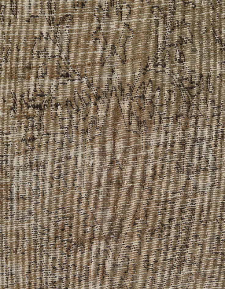 Detail image of 5' 10 x 9' 5  Hand Knotted Ultra Vintage Persian Wool Rug