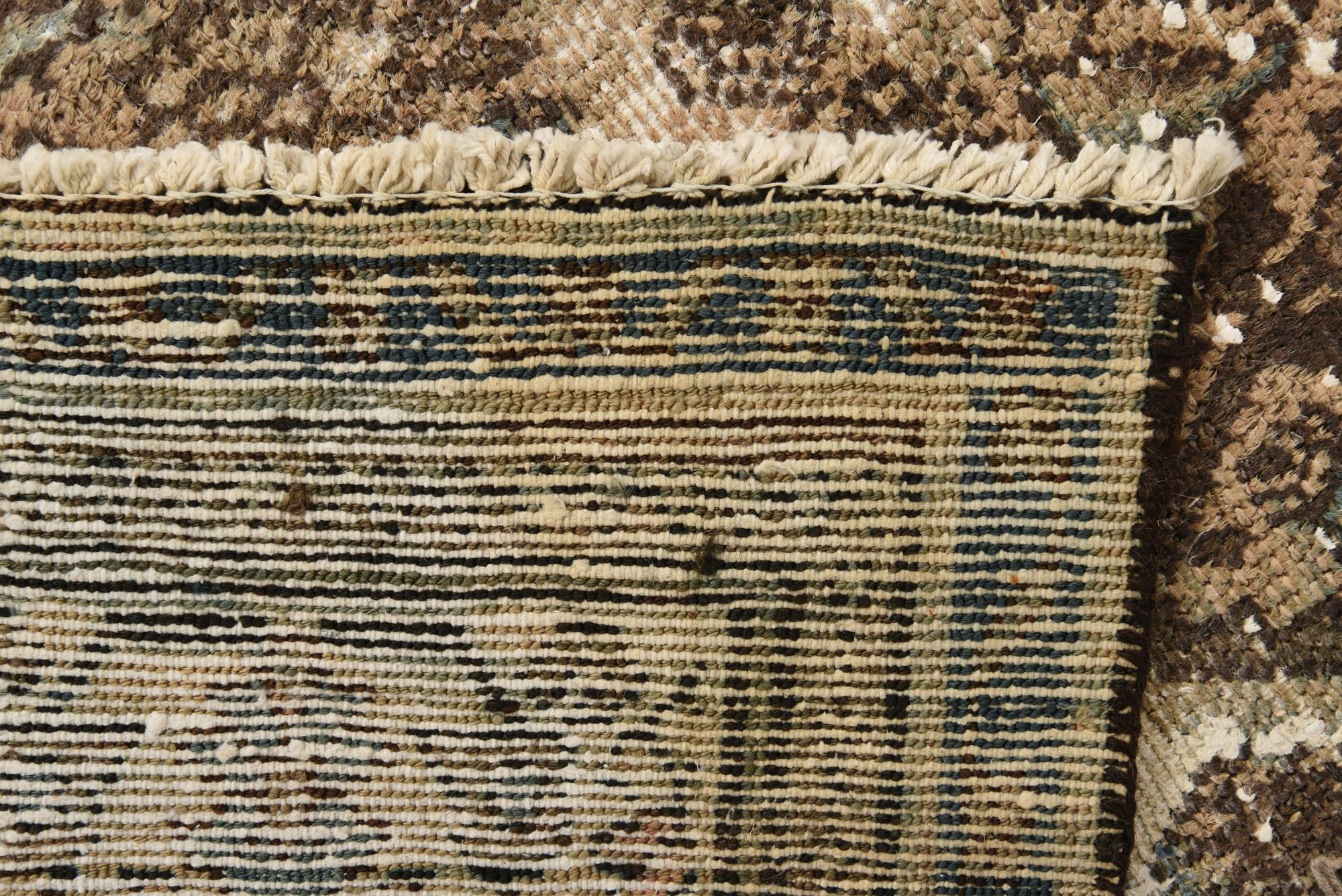 7' x 10' 3 Hand Knotted Ultra Vintage Persian Wool Rug