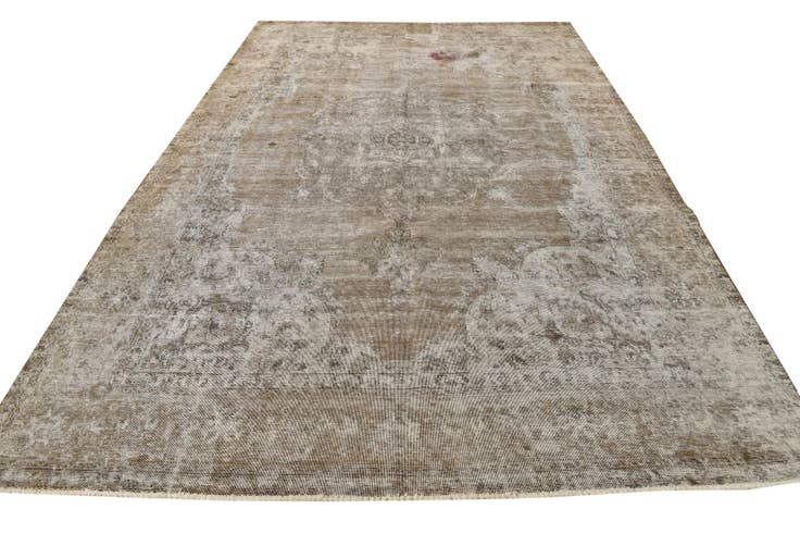 Detailansicht von 225cm x 345cm Handgeknüpft Ultra Vintage Persisch Wolle Teppich