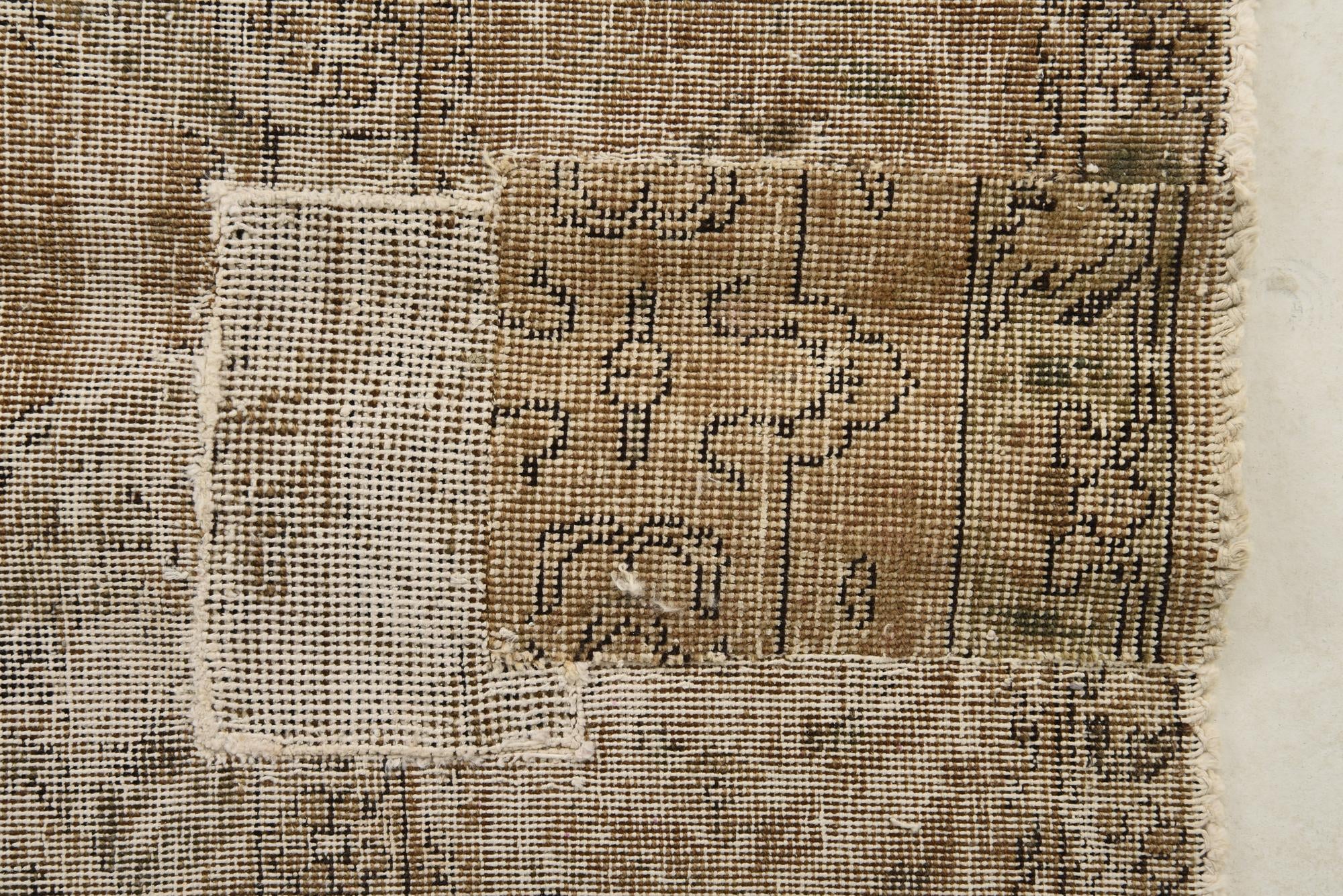 7' 5 x 11' 3 Hand Knotted Ultra Vintage Persian Wool Rug