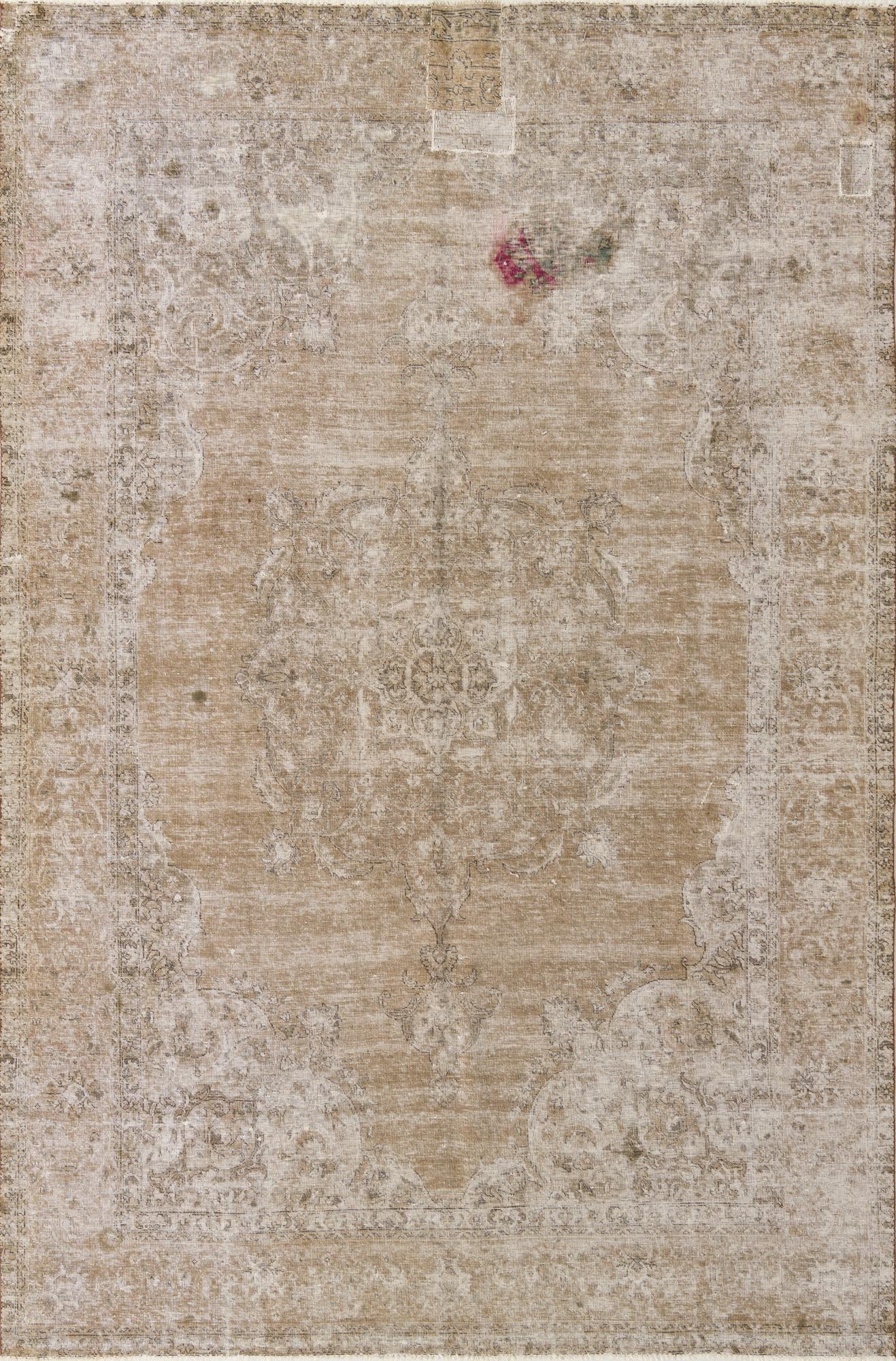 7' 5 x 11' 3 Hand Knotted Ultra Vintage Persian Wool Rug