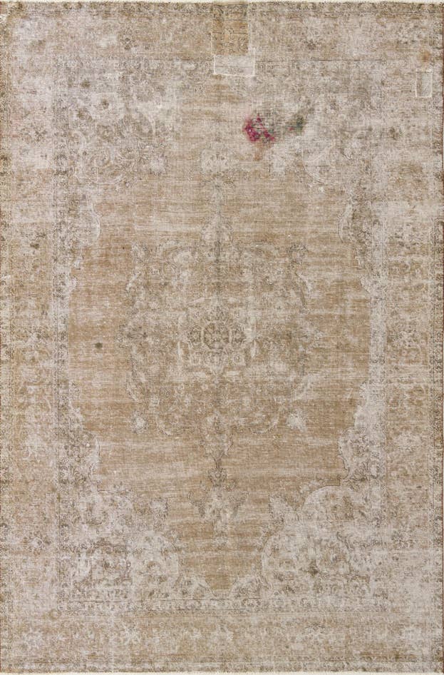 Detailansicht von 225cm x 345cm Handgeknüpft Ultra Vintage Persisch Wolle Teppich