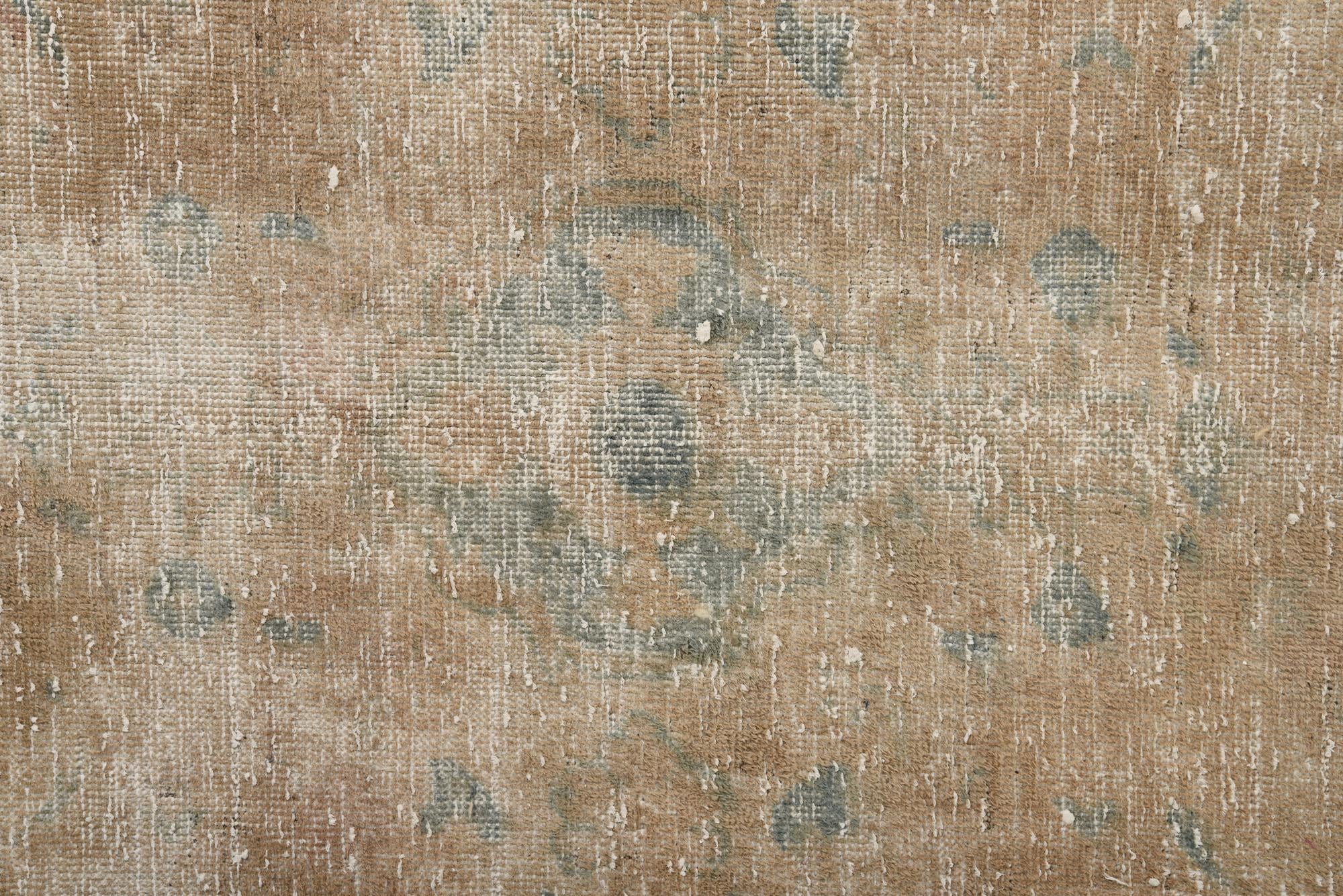 9' 7 x 13' 2 Hand Knotted Ultra Vintage Persian Wool Rug