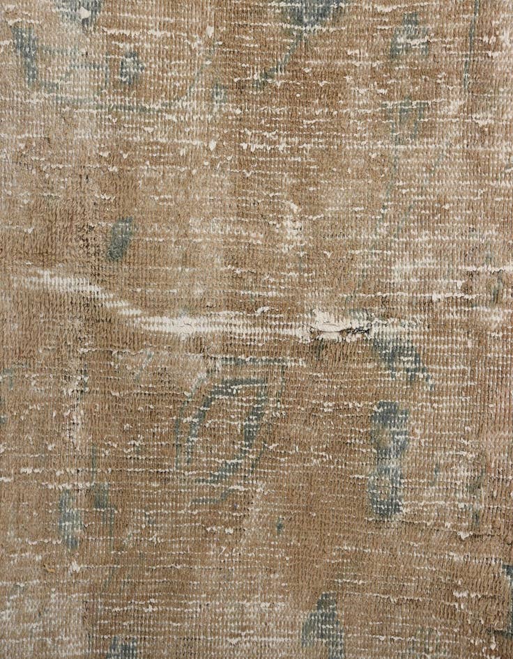 Detail image of 9' 7 x 13' 2  Hand Knotted Ultra Vintage Persian Wool Rug