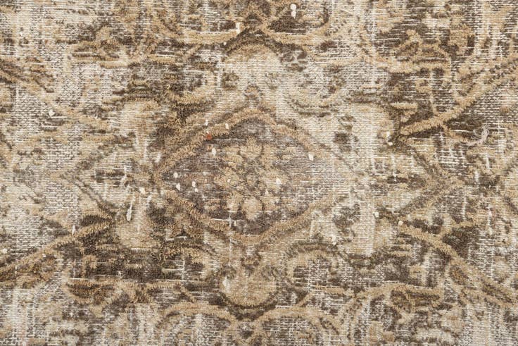 Detail image of 9' 4 x 12' 9 Hand Knotted Ultra Vintage Persian Wool Rug