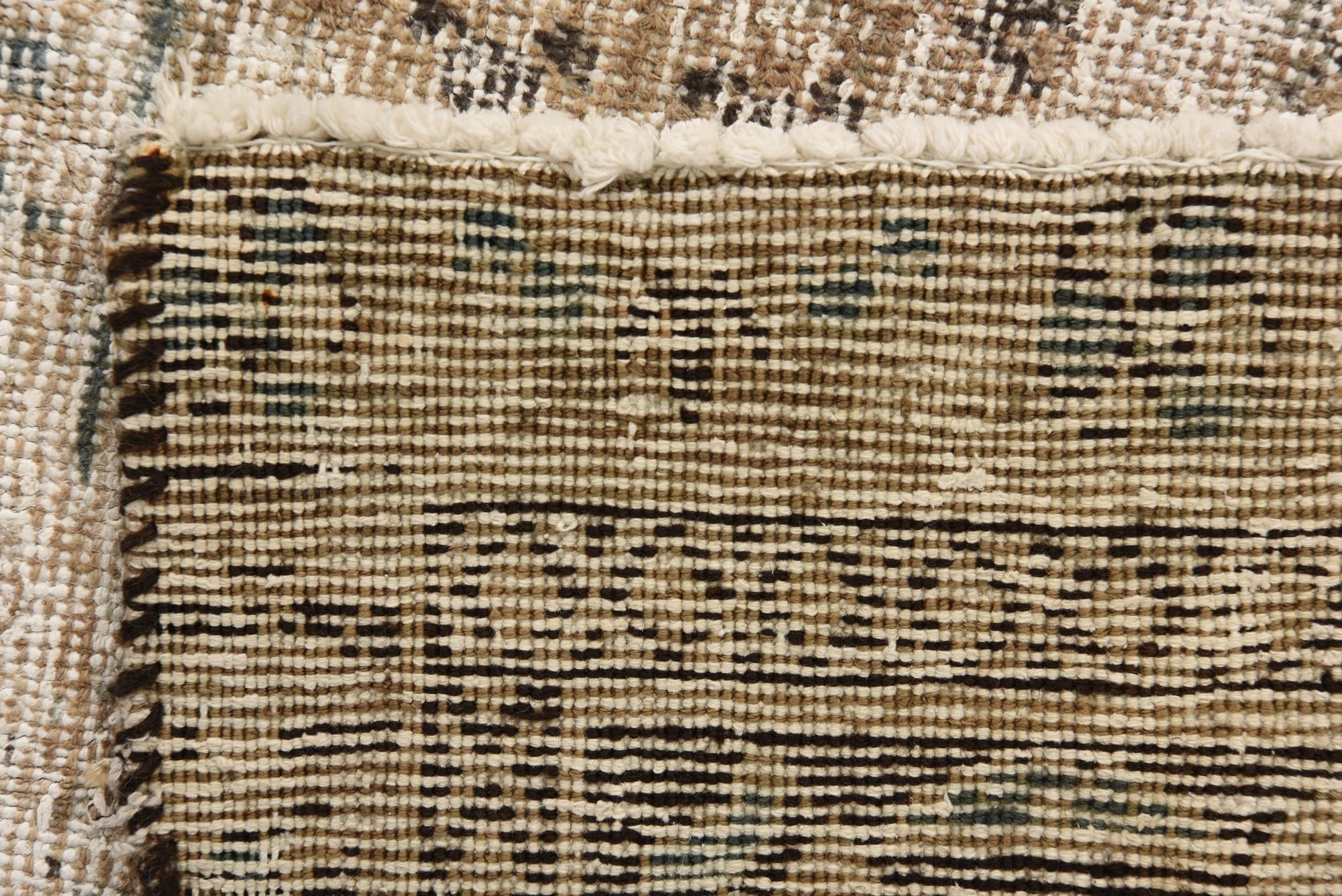 8' 9 x 11' 7 Hand Knotted Ultra Vintage Persian Wool Rug