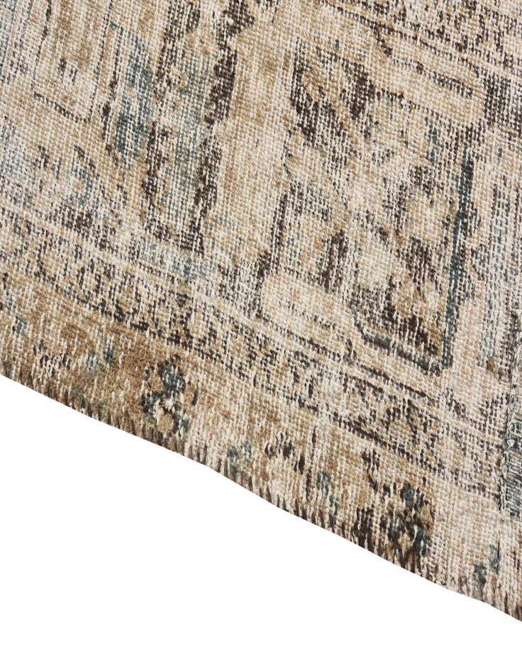 Detail image of 8' 9 x 11' 7  Hand Knotted Ultra Vintage Persian Wool Rug